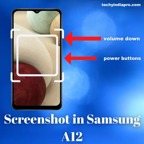  How to take Screenshots in Samsung A12 (2023)