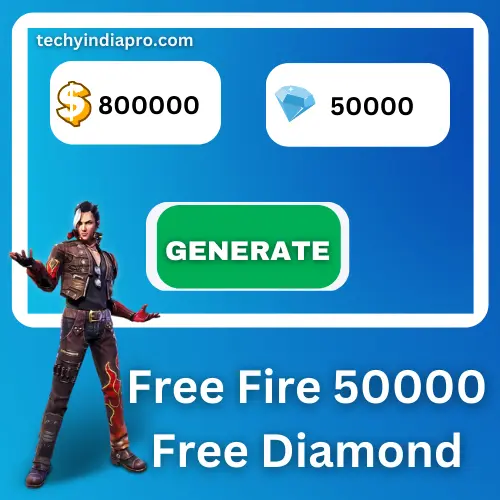Free fire 50000 diamond Free Without Human Verification Free In 2023