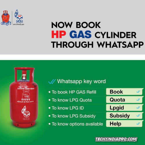 HP Gas Booking Number, Online Through Whatsapp, Status Check (2023)