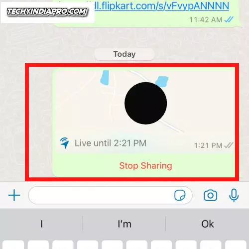 How to share location on WhatsApp