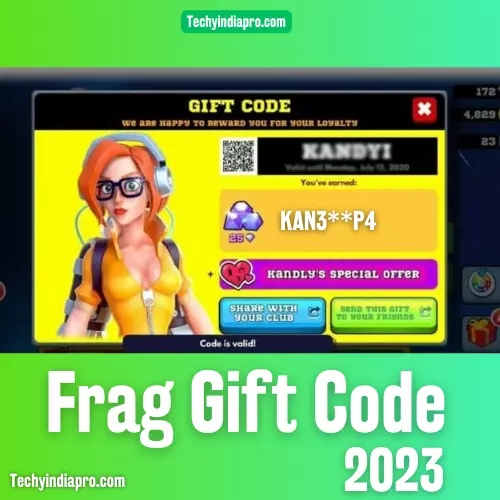 Frag Gift Code